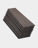 Akoestisch paneel - Walnoot - 10 stuks Pakketkorting